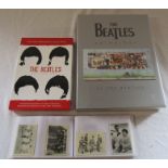 Album containing 59 The Beatles A & B C chewing gum cards with facsimile autographs, sealed The