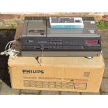 Early Philips N1700 Video Cassette Recorder