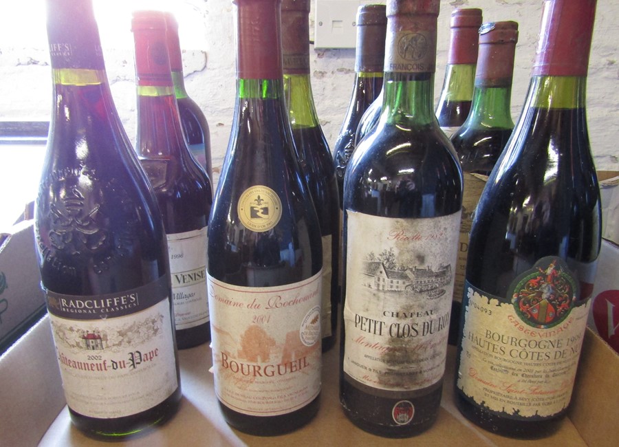 21 bottles of wine inc Chanson 1980 Cote de Beaune Villages, Bourgogne 1999, Bordeaux 1981, Peter - Image 4 of 6