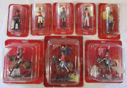 Selection of boxed Del Prado military figures