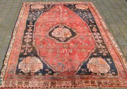 Persian Qashqai Nomadic rug in a traditional design 230cm x 160cm