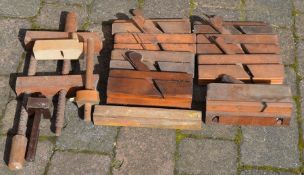 Old moulding planes