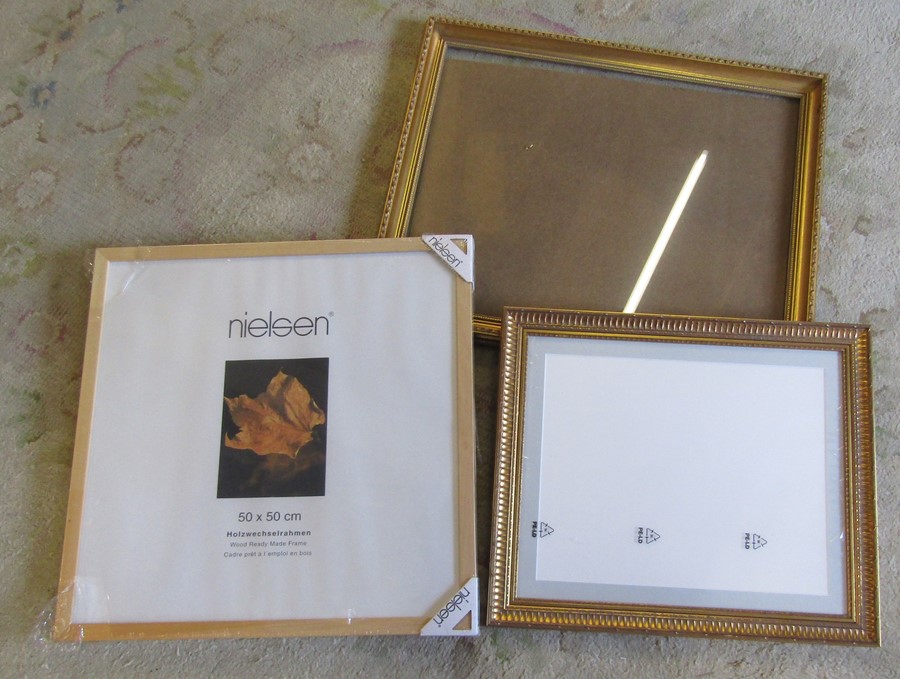 3 large picture frames