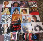 Various LPs and singles mainly from the 1970/80's inc Adam and the Ants, Supertramp, The Beatles,