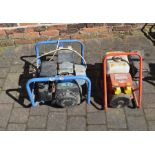 SDMO Ranger 2500 Honda 5.0 petrol generator and a Havahill petrol generator