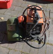 Maypole no gas MIG welder with visor