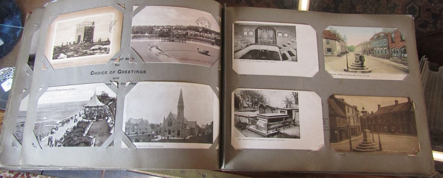 Imperial Series Album of postcards mainly Mablethorpe & Lincolnshire churches - over 240 cards - Image 10 of 11