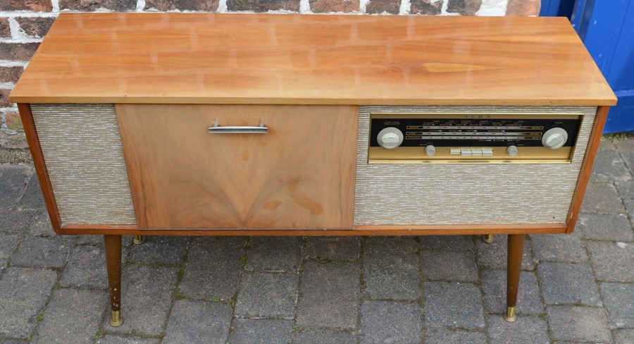 1960's Alba music cabinet *Please note this item is sold as a Collectors Item and has not been