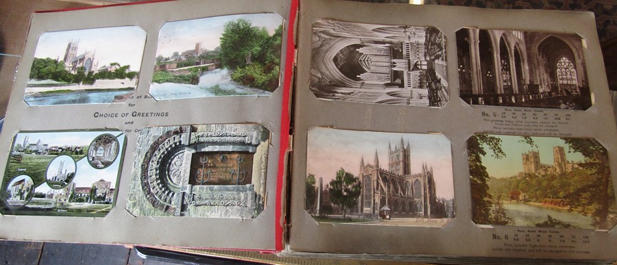 Imperial Series Album of postcards mainly Mablethorpe & Lincolnshire churches - over 240 cards - Image 3 of 11