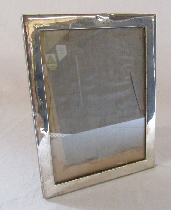 Silver photo frame Birmingham 1934 18.5 cm x 24 cm