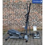 Roger Black cross trainer with instructions and a stepper machine