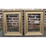 Large pair of ornate modern picture frames 53.5cm x 68.5cm