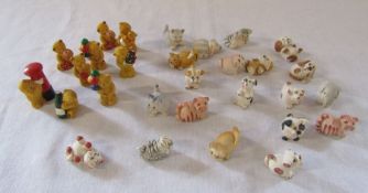 Peter Fagan miniature cats, dogs and teddy bears