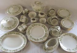 Quantity of Royal Doulton Clairmont pattern dinner / tea service