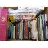 Selection of reference books and magazines relating to antiques inc Antiques Roadshow, Millers