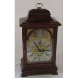 E J Goodfellow Wadebridge mahogany mantel clock H 44 cm