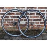 Pair of road bike Giant P-SL cycle wheels