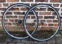 Pair of road bike Giant P-SL cycle wheels