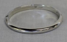 Links of London silver bangle 0.61ozt