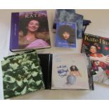 Kate bush signed single together with imports and picture disc singles, The single file 1978-1983,