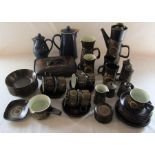 Denby Arabesque coffee pot, tureen etc and other Denby pots