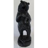 Large Black Forest type carved wooden bear ht approx. 78cm