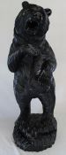 Large Black Forest type carved wooden bear ht approx. 78cm