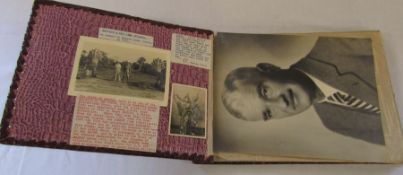 Photograph album of Captain and Mrs J W Riddoch on safari in French Indo China 1937 inc The ruins of