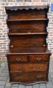 Victorian chest of drawers with dresser top