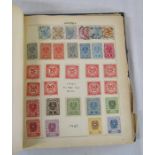 Small album of World stamps