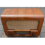 Vintage Sobell radio in a wooden case (untested)