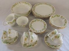 Duchess 'Greensleeves' pattern part tea service
