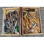 Two drawers of mixed tools