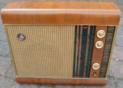 Vintage Kolster Brandes TriFi radio in a wooden case (untested)