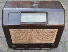 Vintage Ekco A44 Bakelite radio (untested)