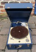 Decca 50 wind up portable gramophone