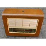 Vintage Regentone radio in a wooden case (untested)