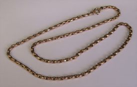 9ct gold chain weight 8.2 g L 46 cm