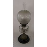 Victorian paraffin lamp H 57 cm