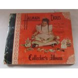 Hallmark Dolls Collectors Album - From the land of make believe - containing 16 card dolls