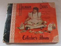 Hallmark Dolls Collectors Album - From the land of make believe - containing 16 card dolls