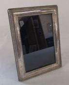 Silver photo frame Sheffield 2003, Carrs Silver 14 cm x 18.5 cm