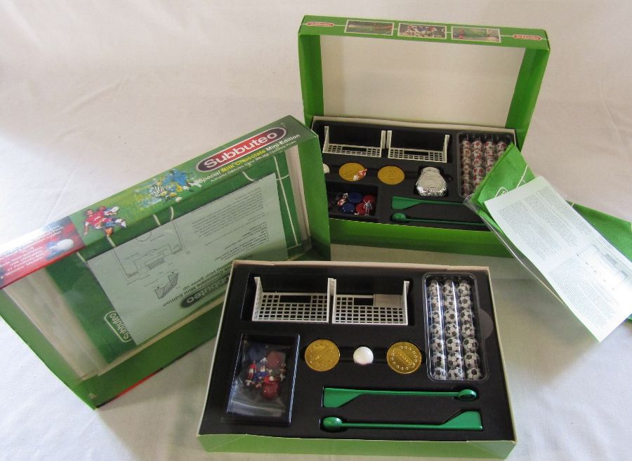 Various vintage board games etc inc Subbuteo table cricket, Speed circuit, Wembley and Escape from - Image 2 of 2