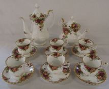Royal Albert 'Old Country Roses' pattern part tea service