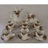 Royal Albert 'Old Country Roses' pattern part tea service