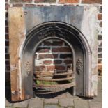 Victorian cast iron fire surround 91cm by 97cm