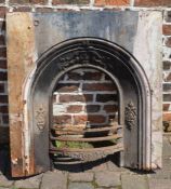 Victorian cast iron fire surround 91cm by 97cm