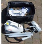 Polti Vaporetto 950 steam cleaner with extra cloths, hardly used.