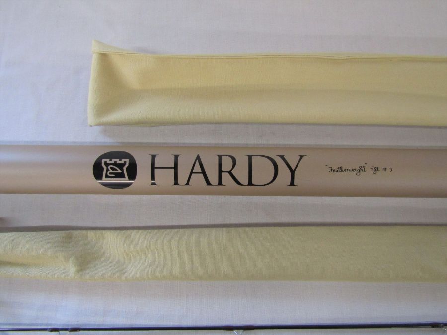 Fishing interest - Hardy classic featherweight 7 ft  AFTM 3 rod with alloy tube and outer bag - Image 2 of 2