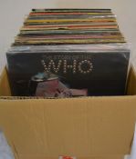 Approximately 90 vinyl LP's mainly from the 1970's to the 1990's including Leonard Cohen, The Who,